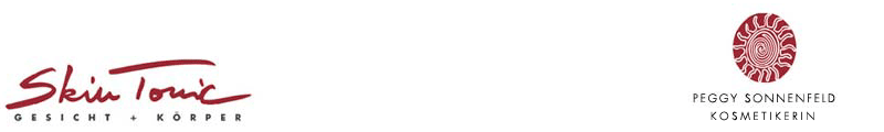 Logo: Skin Tonic Kosmetik, Peggy Sonnenfeld, Kosmetikerin